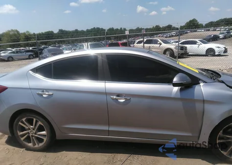 2017 Hyundai Elantra Limited from USA, damaged, VIN 5NPD84LF5HH059013